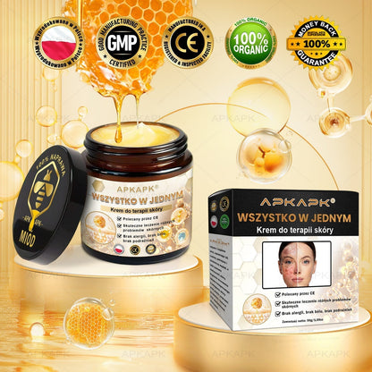 🎅APKAPK™ Skuteczny krem do kompleksowej pielęgnacji skóry, 🧑‍⚕️🧑‍⚕️🧑‍⚕️zatwierdzony przez Polskie Towarzystwo Dermatologiczne (PTD) oraz  – Państwowy Zakład Higieny (PZH).